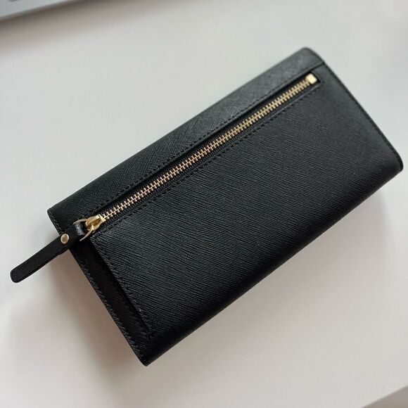 Kate Spade Saffiano Leather‎ Black Phone Wallet, NEW WITHOUT TAG - Picture 3 of 7